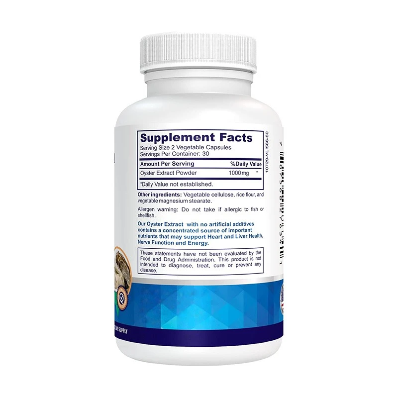 Oyster Extract - Pure, Highly Concentrated Supplement For Men & Women factory